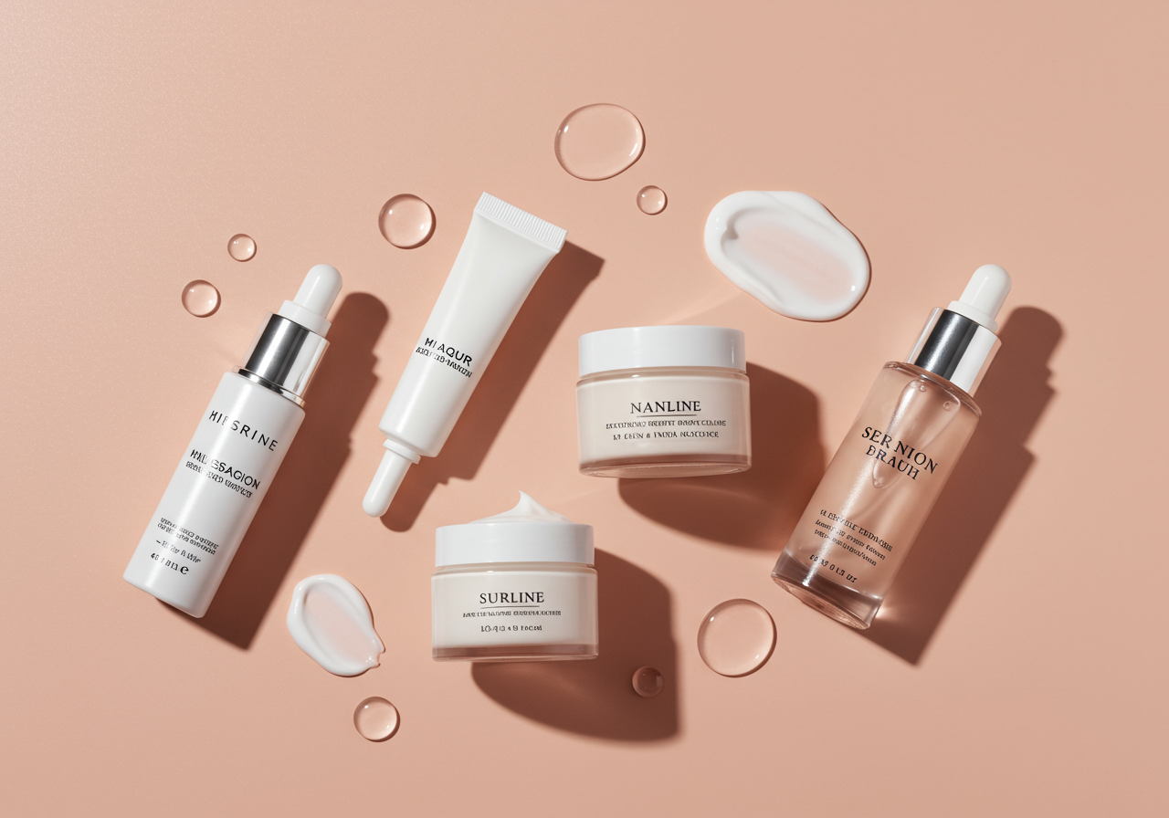 Visuel du diagnostic de routine soin de la peau